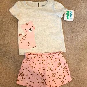 NWT Child of Mine 6-9 month outfit